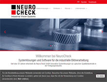 Tablet Screenshot of neurocheck.de